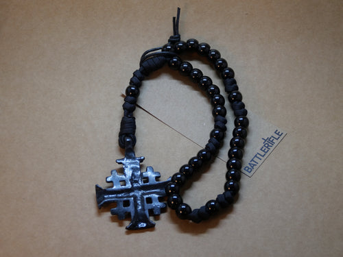 Black on Black Protestant Beads