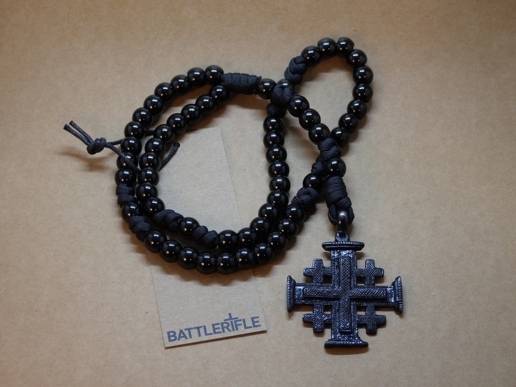 Black on Black Rosary