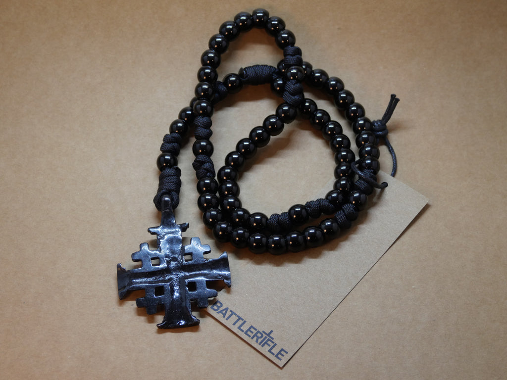 Black on Black Rosary