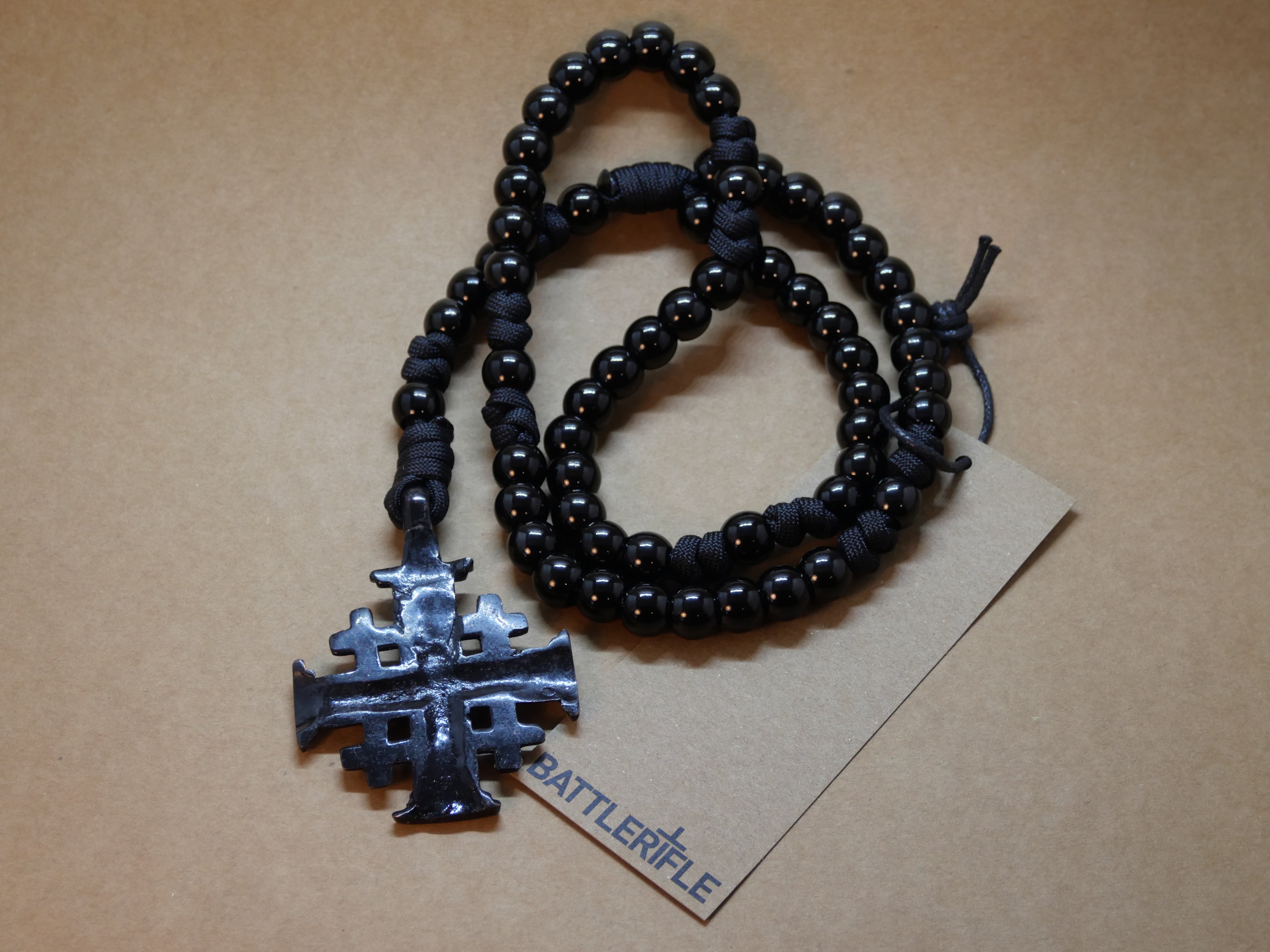 Black on Black Rosary