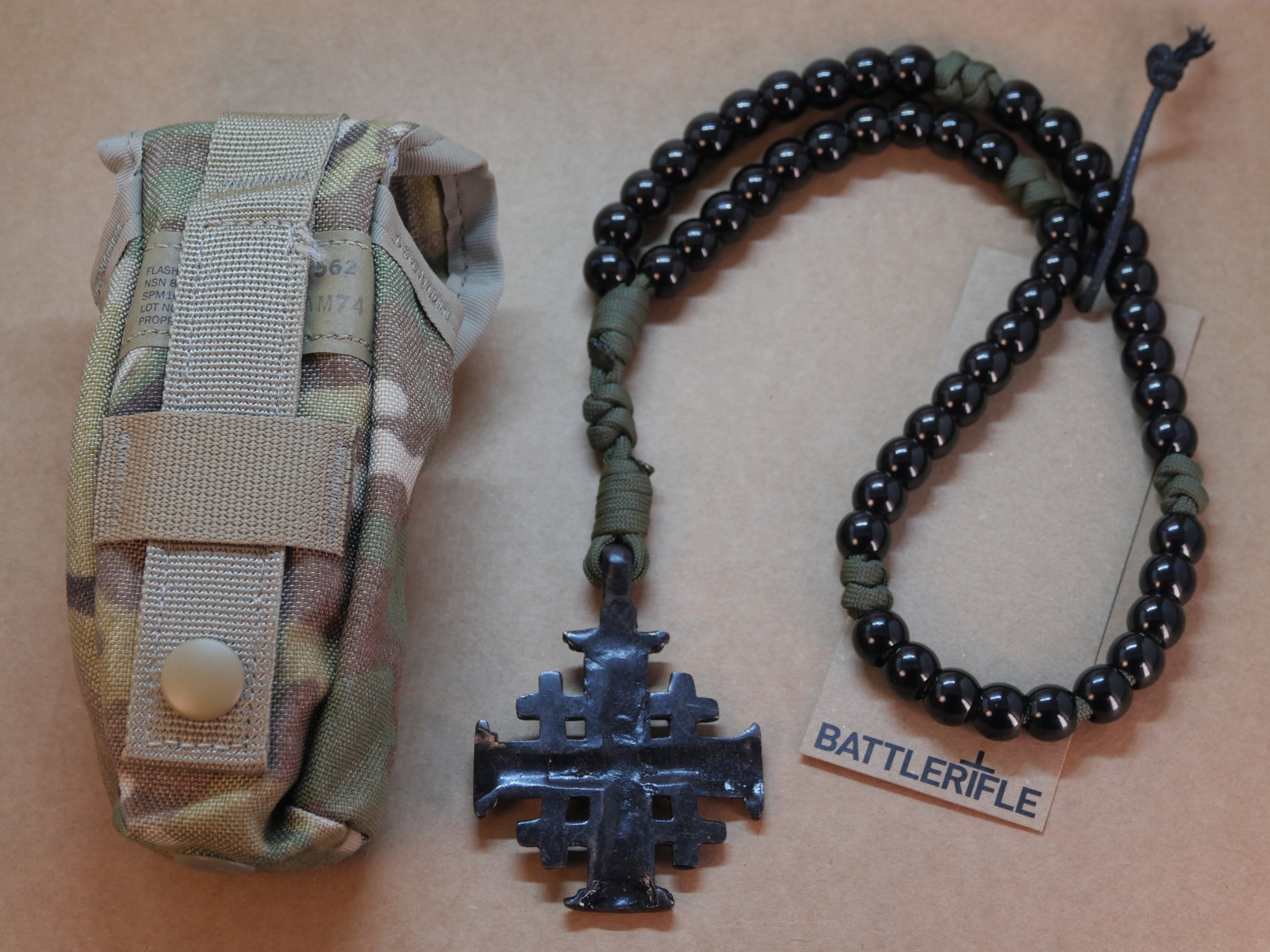 Black on OD Green Orthodox Rope