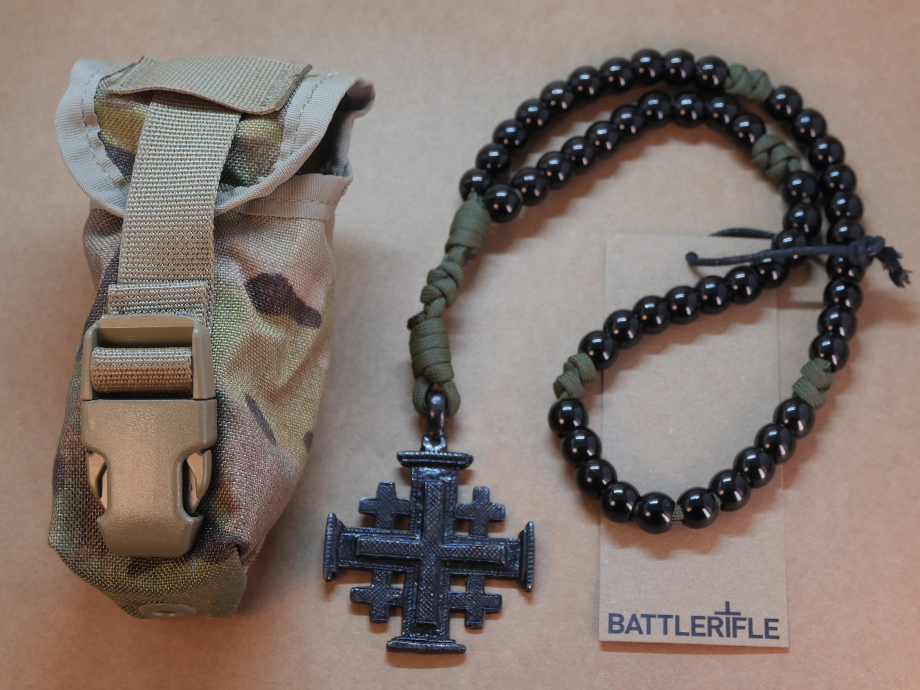 Black on OD Green Orthodox Rope